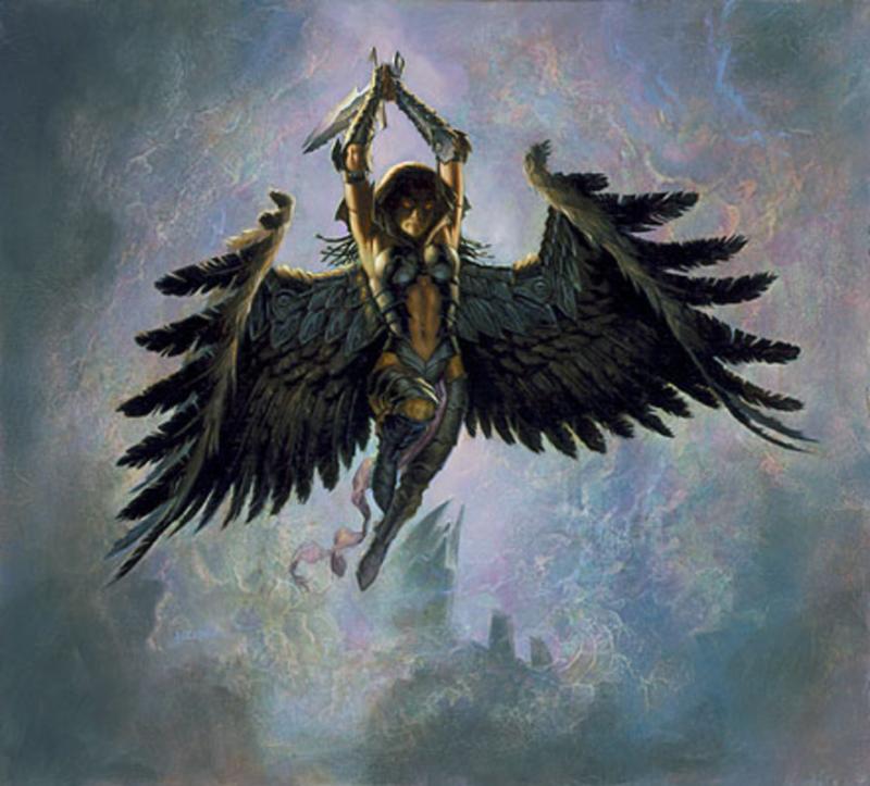Crypt Angel By Todd Lockwood