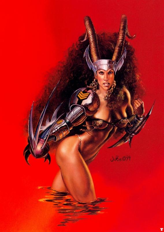Cybernary By Julie Bell