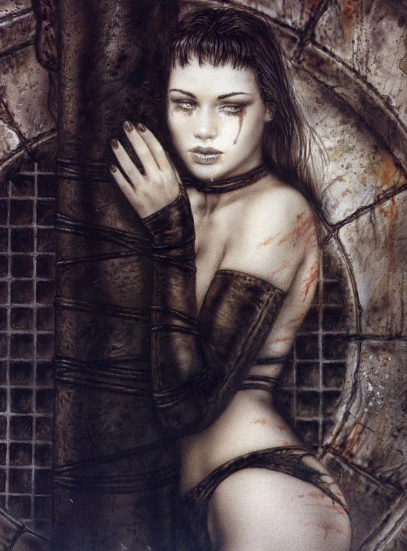 Dark Labyrinth Consciences Basement By Luis Royo
