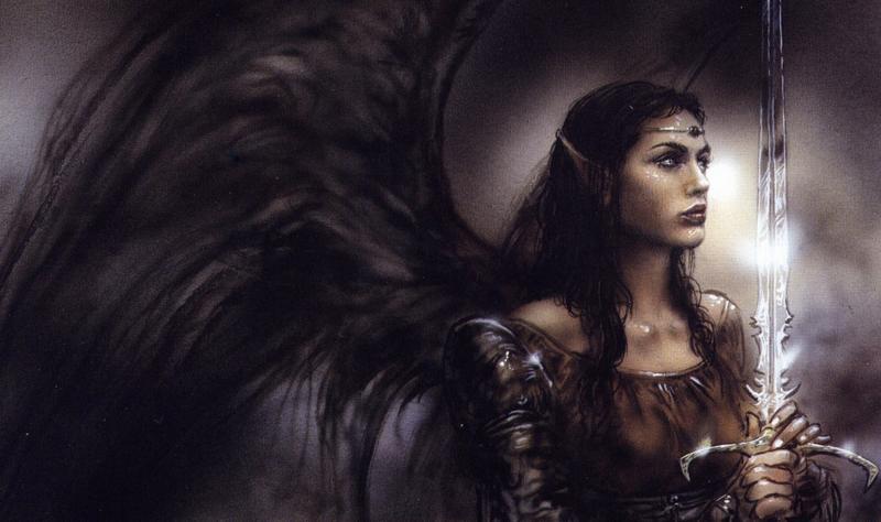 Dark Labyrinth Dark Elf By Luis Royo