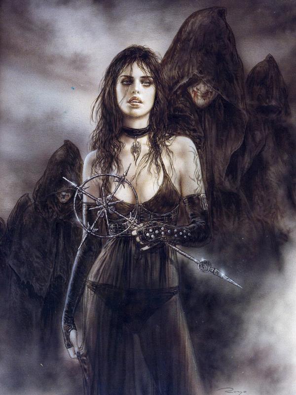 Dark Labyrinth Dark By Luis Royo