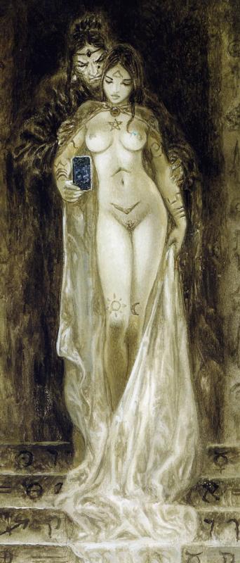 Dark Labyrinth Labyrinth Tarot 1 By Luis Royo