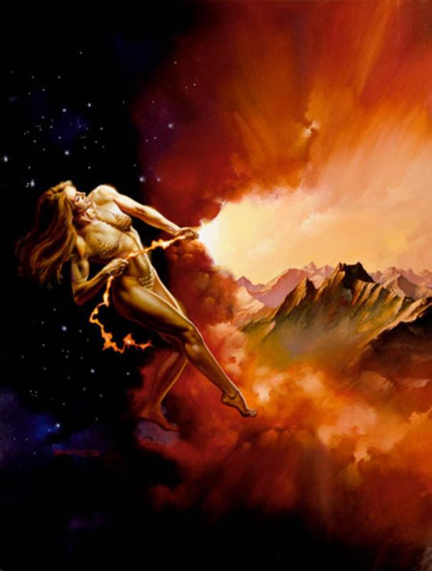Dawn By Boris Vallejo