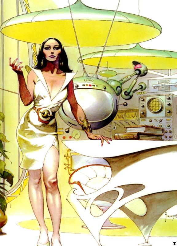 Deina By Frank Frazetta