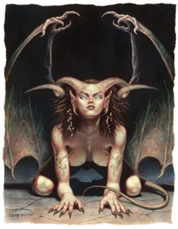 Demon By Todd Lockwood
