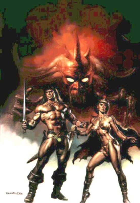 Demons Ambush By Boris Vallejo