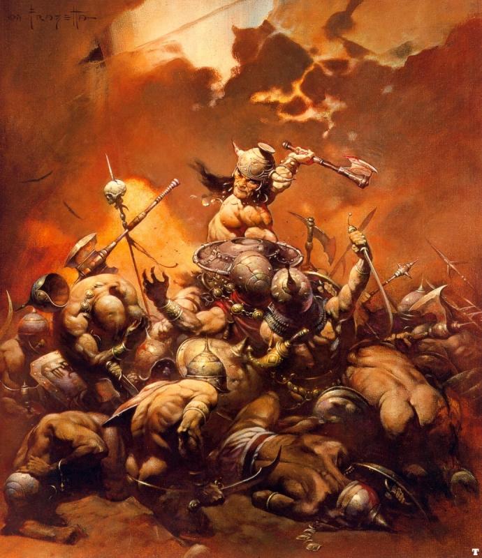 Destroyer By Frank Frazetta