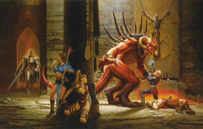 Diablo II The Final Stand By Keith Parkinson