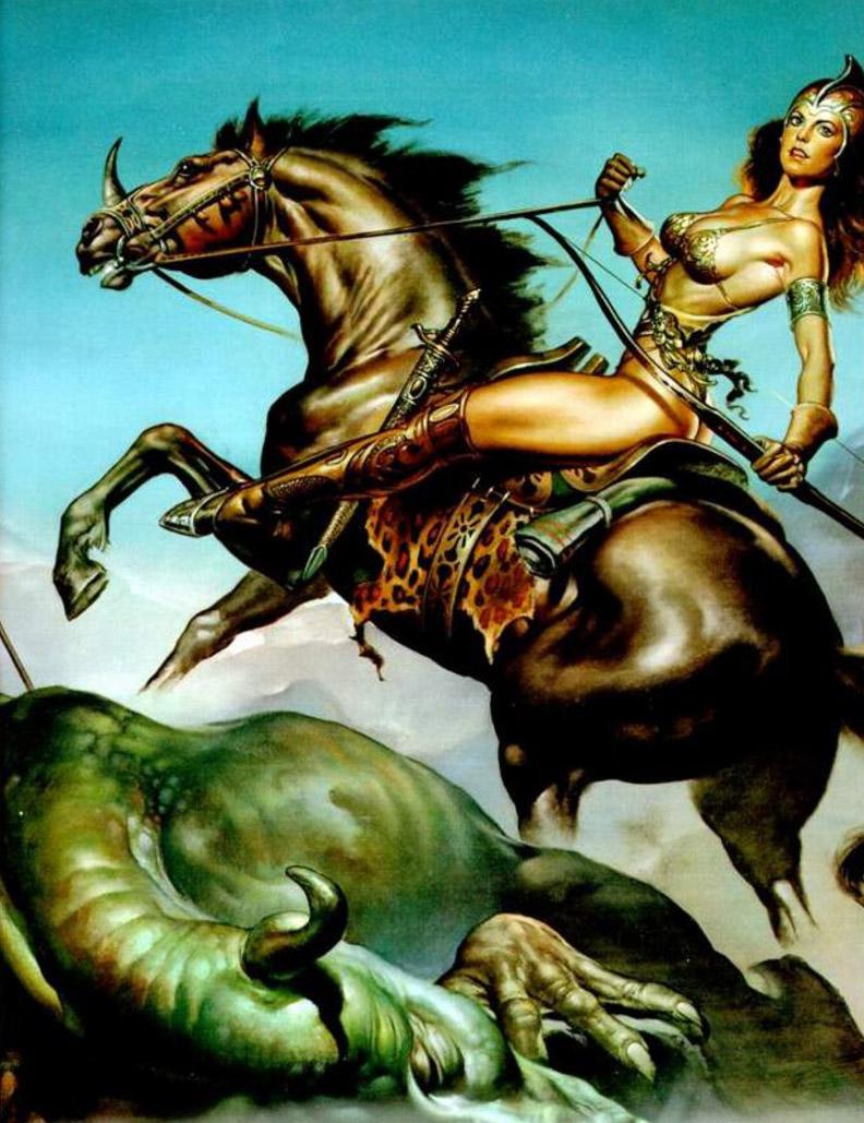 Diana By Boris Vallejo