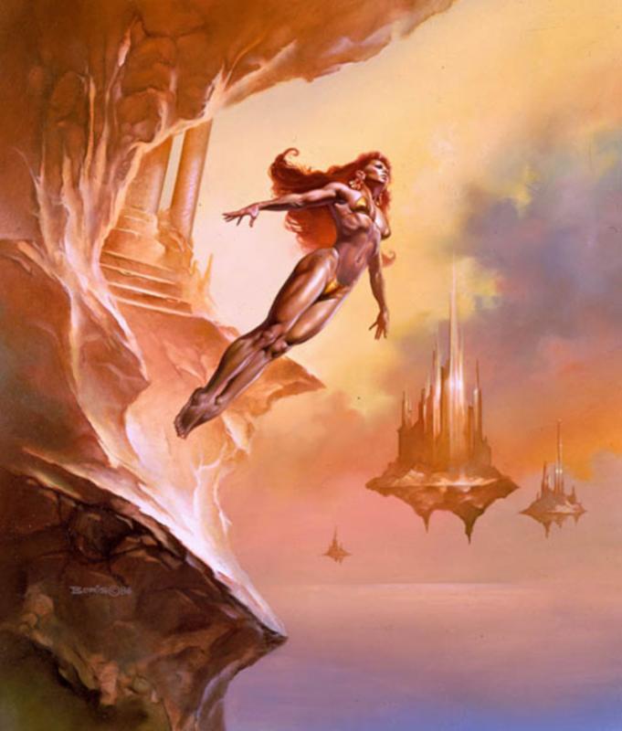 Diving By Boris Vallejo