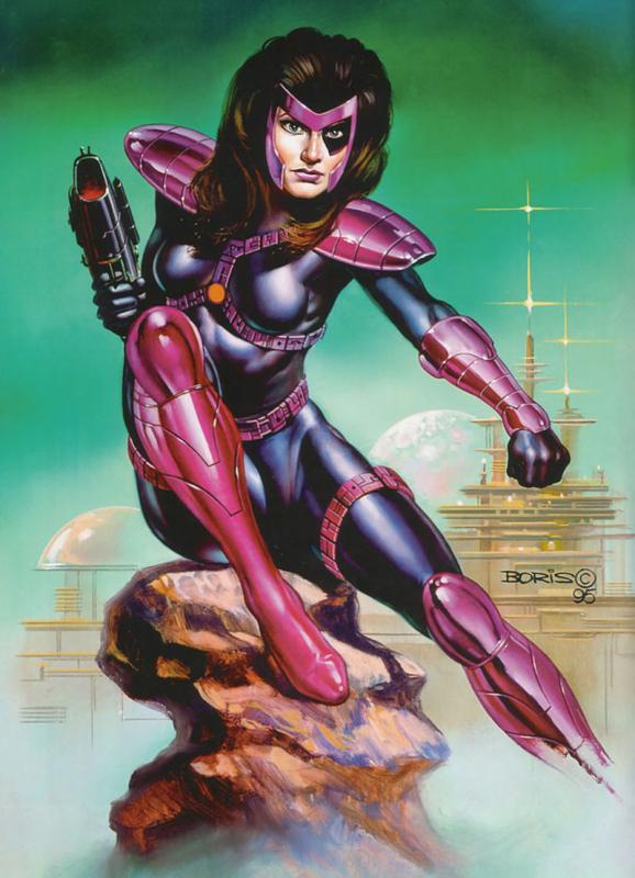 Domino By Boris Vallejo