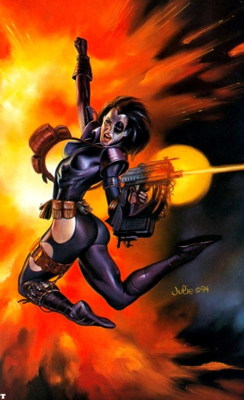 Domino By Julie Bell