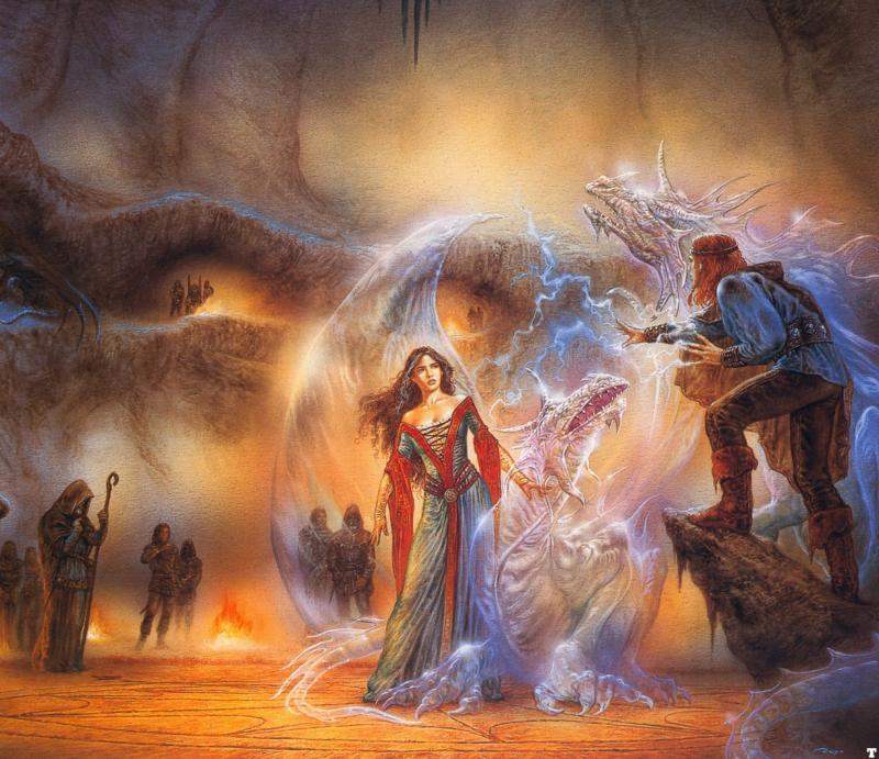 Dragon Nimbus 4 By Luis Royo