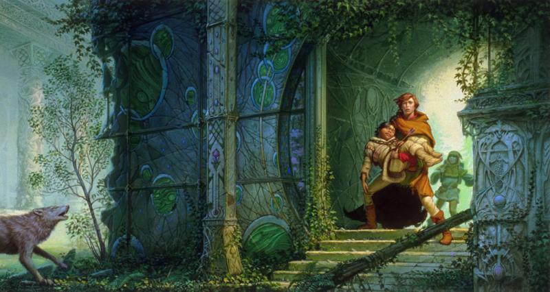 Dragonbone Chair By Michael Whelan