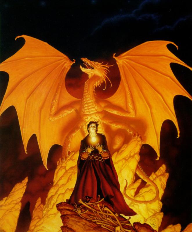 Dragons Fire By Michael Whelan