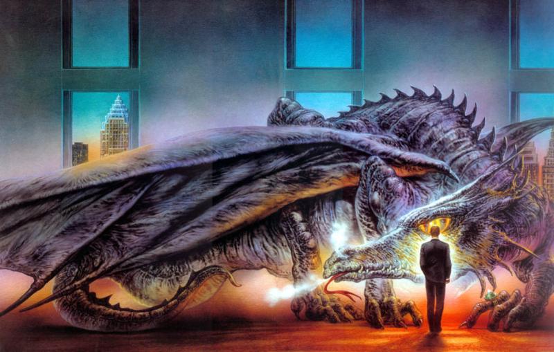 Dragons Of Cuyahoga Visions By Luis Royo