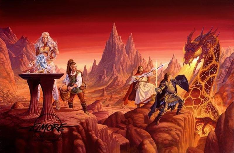 dragons of summer flame