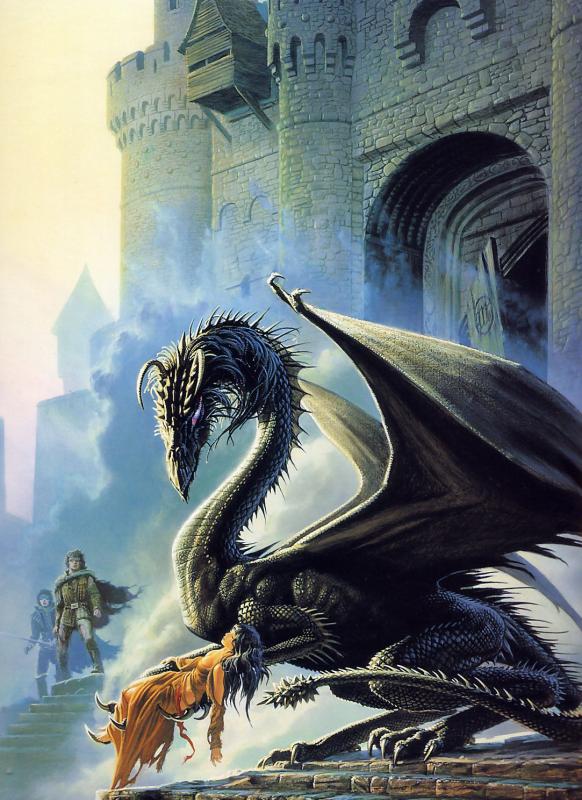 Dragonsbane By Michael Whelan