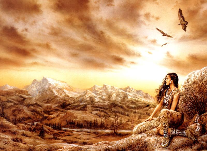 Dreams 067 Coyote Summer By Luis Royo