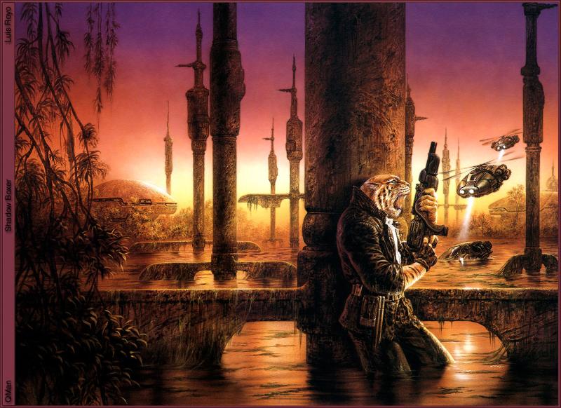 Dreams 097 Shadow Boxer By Luis Royo