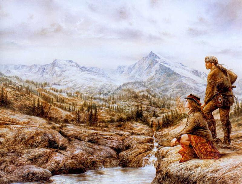 Dreams In Arms Of Sky By Luis Royo