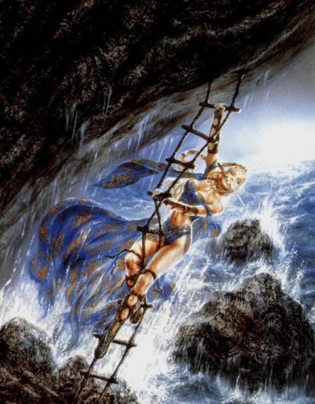 Dreams Steal Dragon By Luis Royo