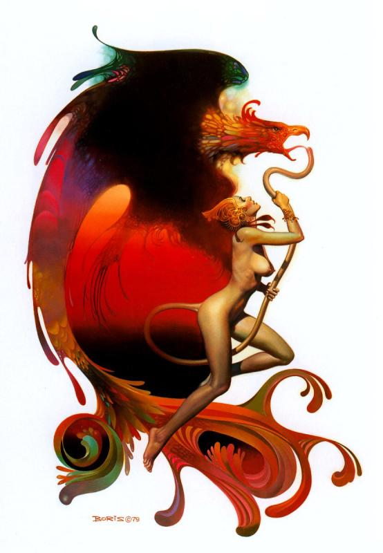 Eagle 1 By Boris Vallejo