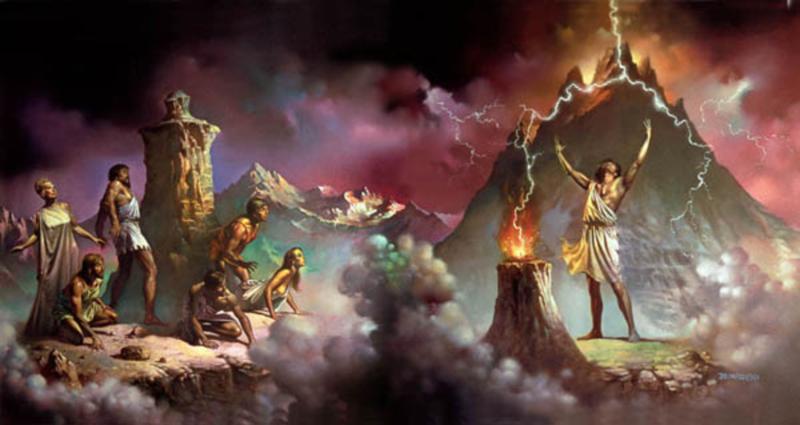 Elijah By Boris Vallejo