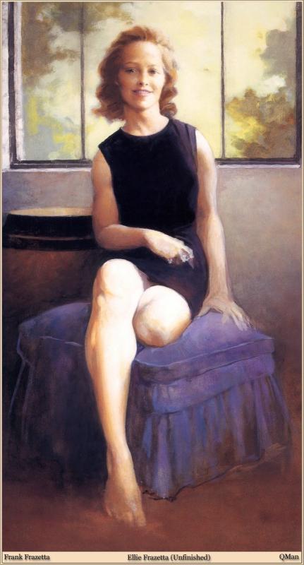Ellie By Frank Frazetta