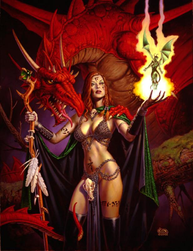 Elsbeth By Clyde Caldwell