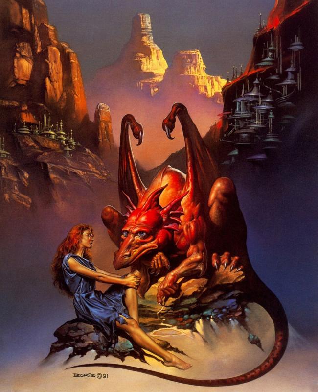Elvenbane 1 By Boris Vallejo