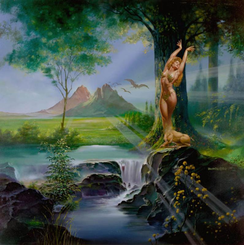 Emerald World By Boris Vallejo
