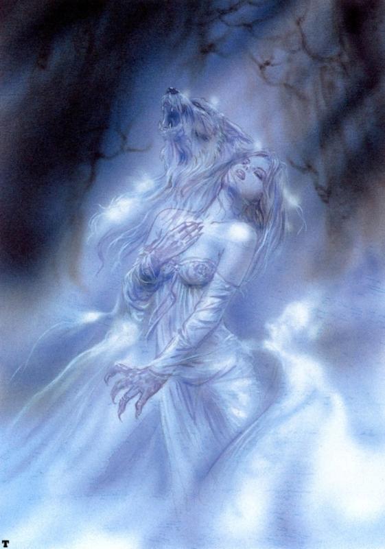 Enchantment Sketch2 A Crown Disowned By Luis Royo