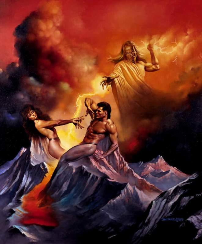 Es And The Creation By Boris Vallejo