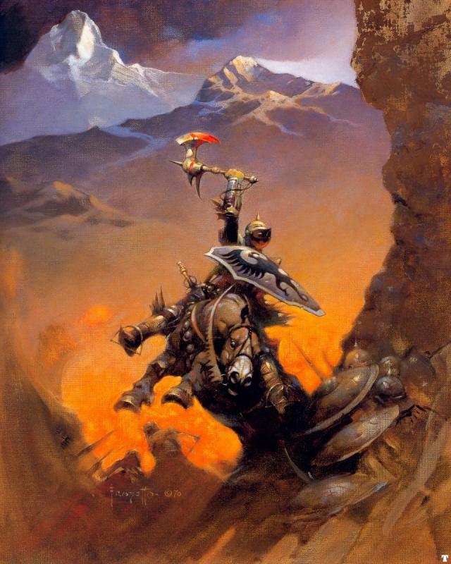 Eternal Champion By Frank Frazetta