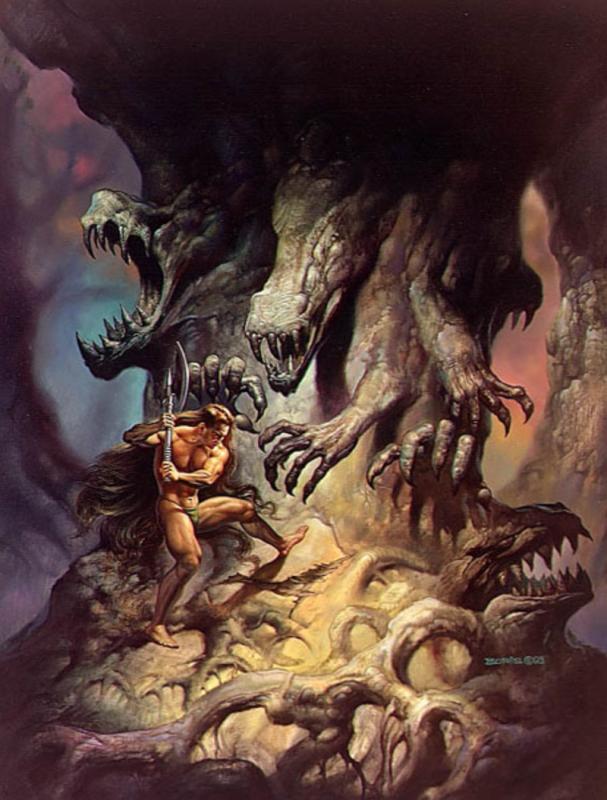 Evil Tree By Boris Vallejo