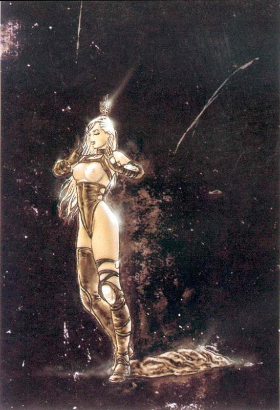 Evolution Malefic Sketch 5 By Luis Royo