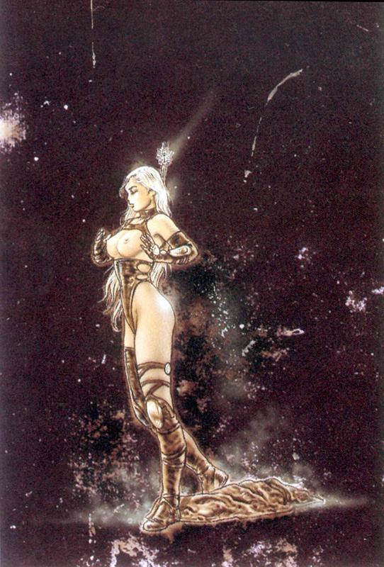 Evolution Malefic Sketch 6 By Luis Royo