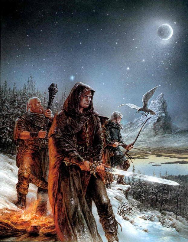 Evolution Winter Warrior By Luis Royo