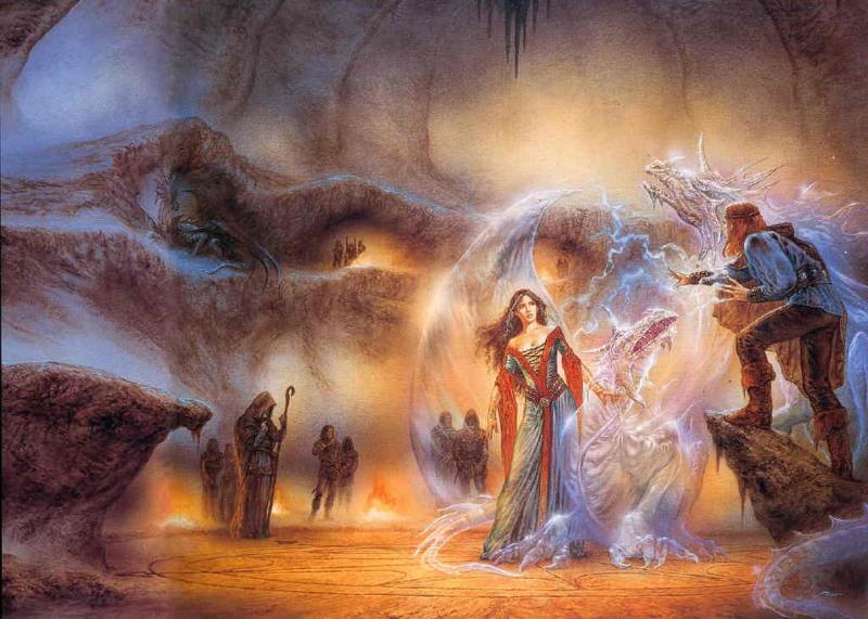Evolution Wizards Treasure By Luis Royo