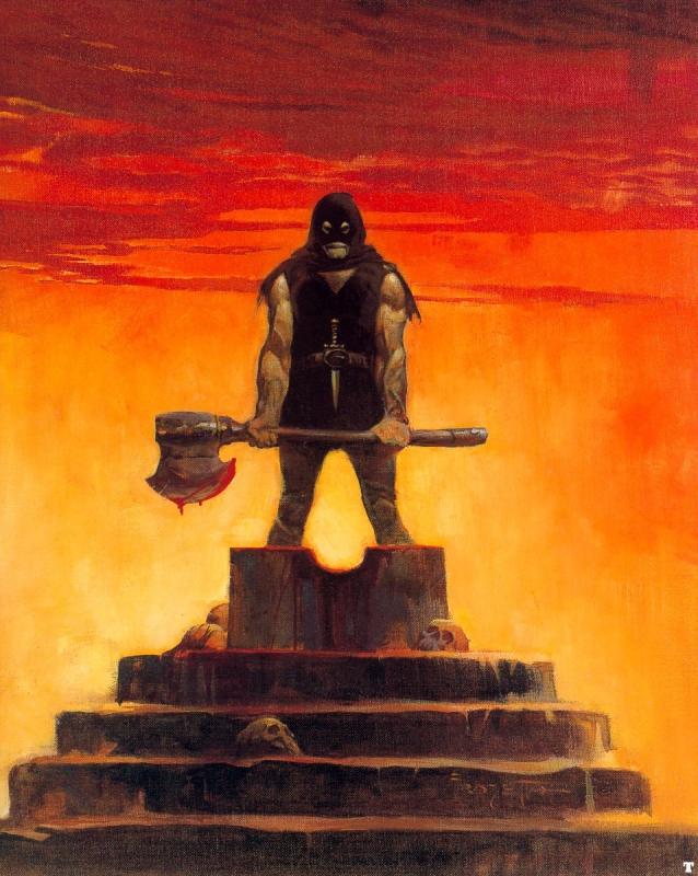 Executioner By Frank Frazetta
