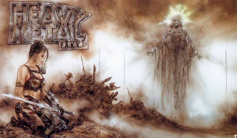 Fakk2 Sketch 001 By Luis Royo