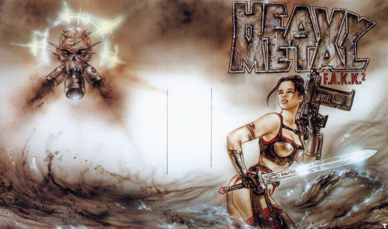 Fakk2 Sketch 003 By Luis Royo