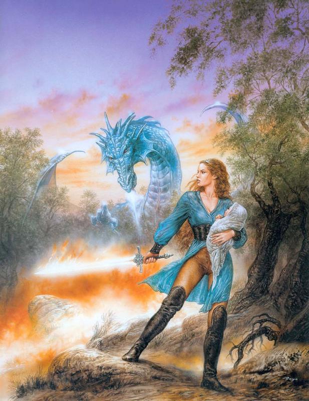 Fantastic Art Rhapsody V By Luis Royo