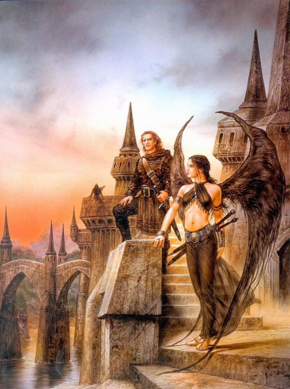 Fantastic Art Sinners By Luis Royo