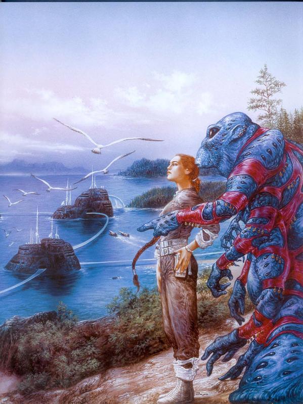Fantastic Art Species Imperative Survival By Luis Royo