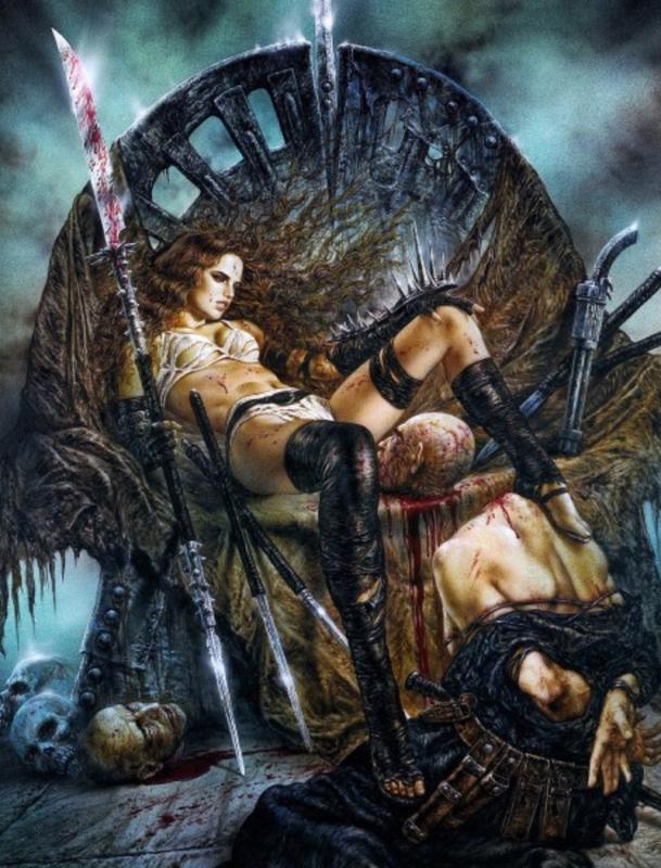 Fantastic Art The Daisy By Luis Royo
