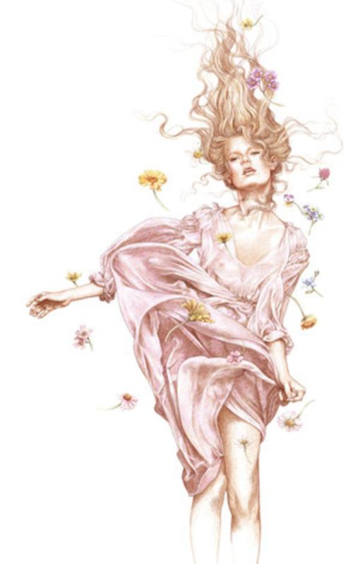 Fashion Drawing By Yvonne Gilbert