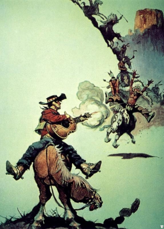 Fastest Guitar Alive The World By Frank Frazetta