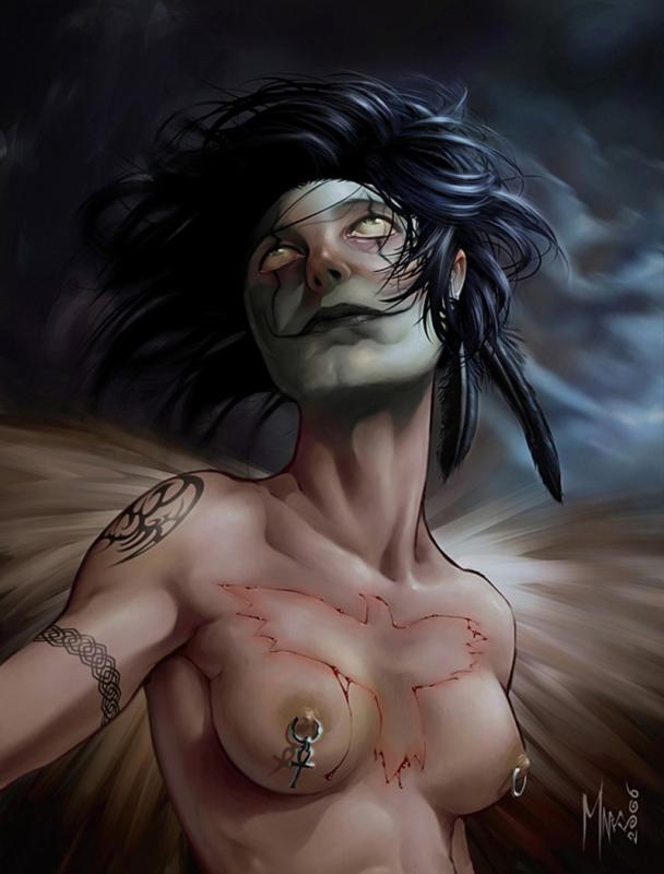 female crow